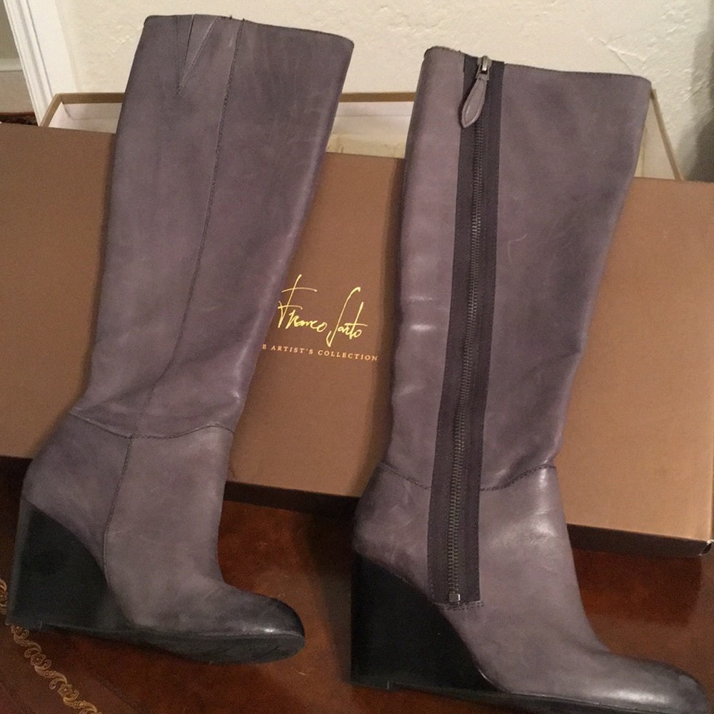 Tall Wedge Franco Sarto Boots